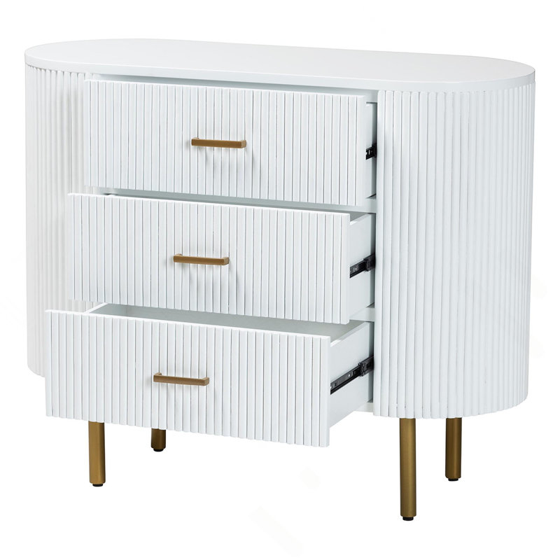 Commode 3 tiroirs Mid-Century