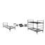 Ensemble d'adaptateurs carrés superposés 1,25 po Blantex pour lits MIL125SQ