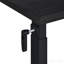 Table de bout mobile noire à hauteur ajustable C-1865408873