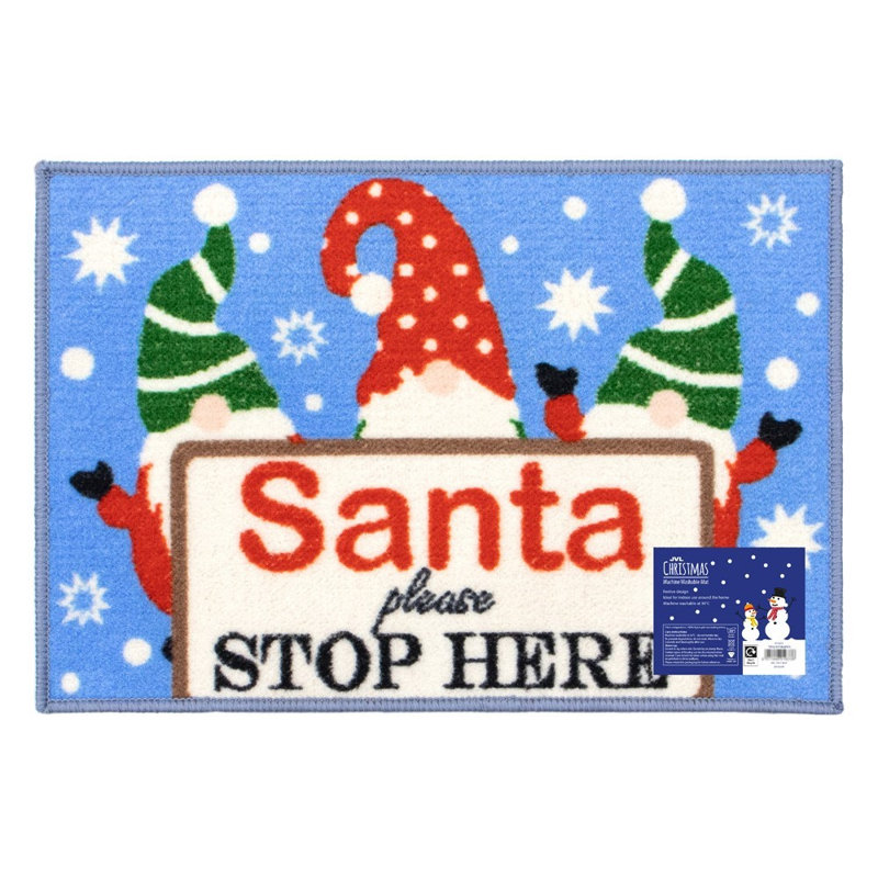 Non-Slip Christmas Indoor Doormat