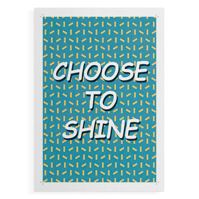 Shining Day II - Impression sur toile seulement - NON-CADRE