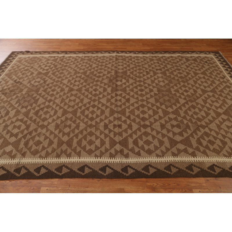 Tapis géométrique Kilim 7 x 10