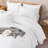 Ruffle Comforter Set 2 Pieces- Bedding for All Seasons Fluffy Vintage Farmhouse Comforter With One Pillowcase-117190133-117320881