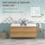 Meuble-lavabo flottant double 72 po Newark