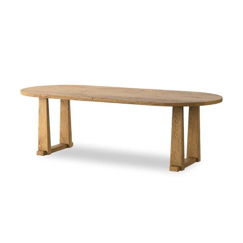 Ayla Dining Table, Worn Oak