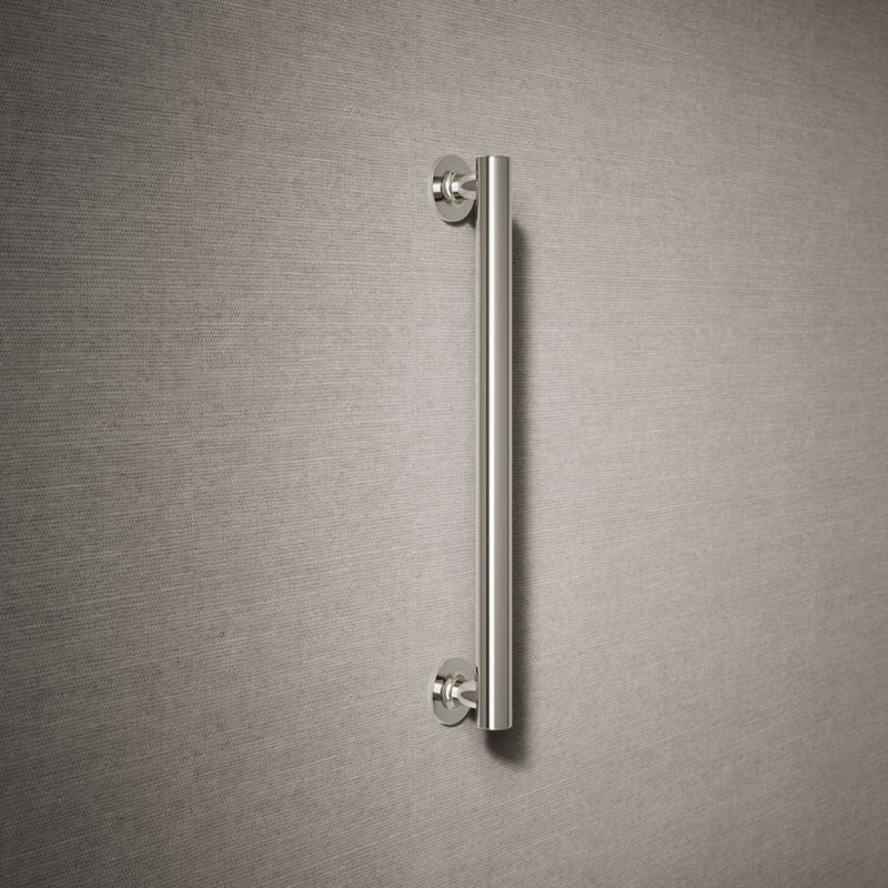 Purist Grab Bar, Vibrant Polished Nickel, 18"W