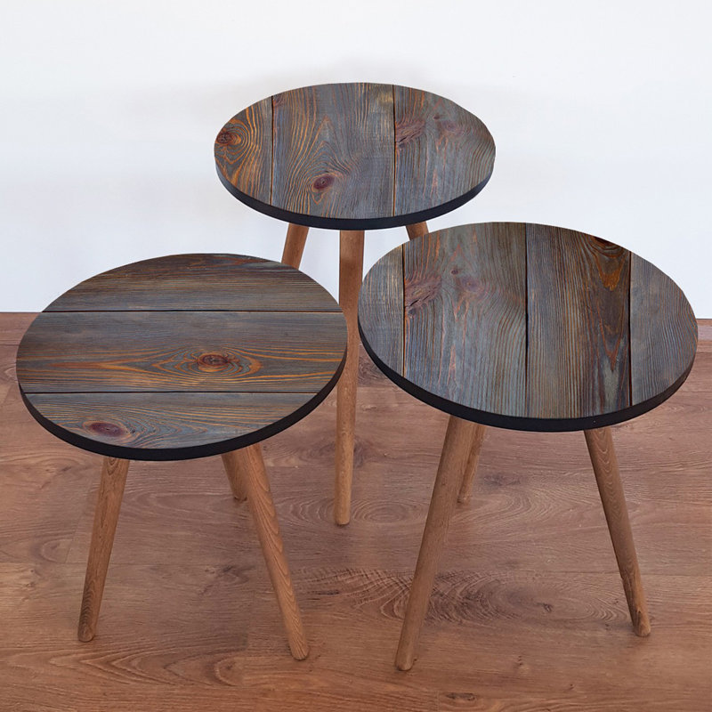 Tables gigognes 3 pieds Tonia