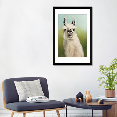 «Who's Your Llama I», reproduction sur toile