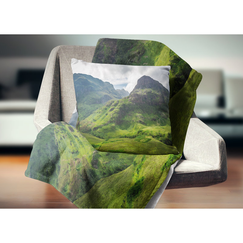 Coussin en cascade Schafer, 16 po x 1 po, Coussin décoratif