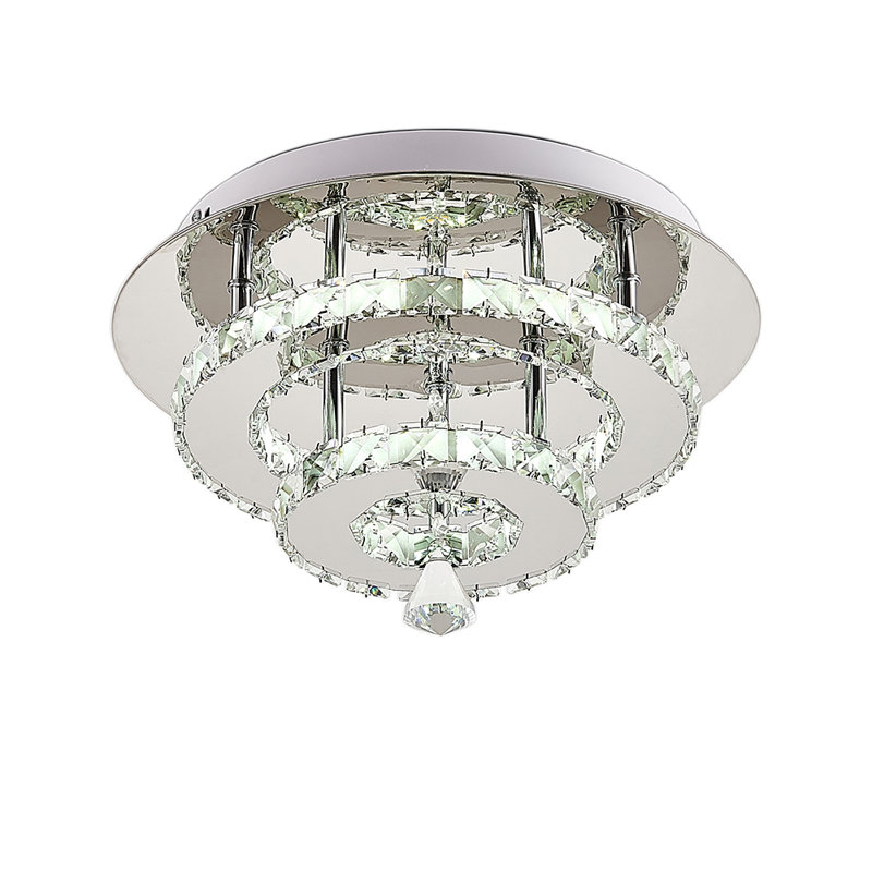 Semi Flush Mount, Gold