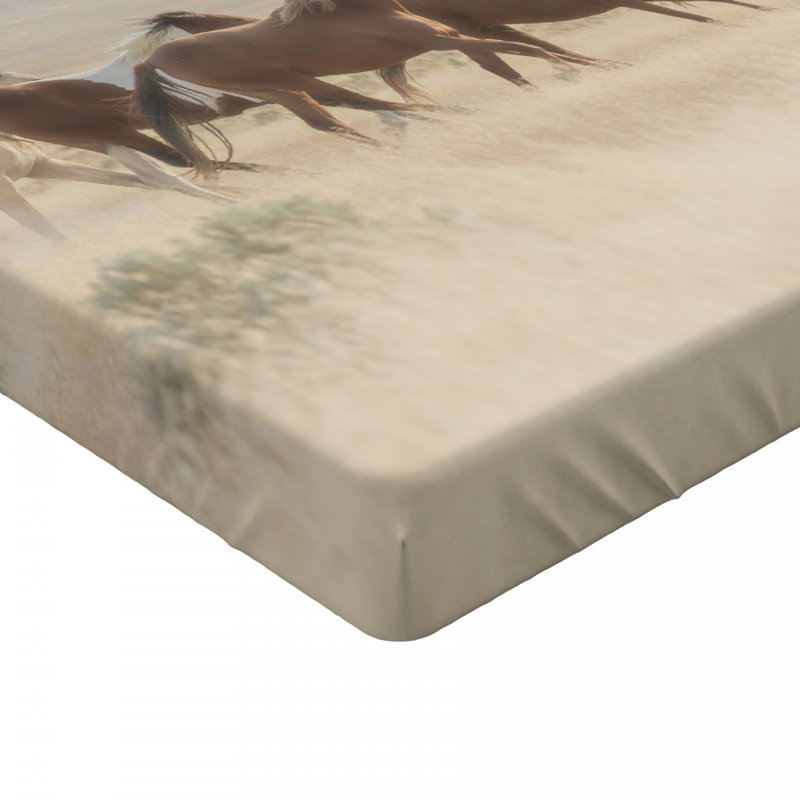 Microfiber Patterned Fitted Sheet, Full Fitted Sheet
