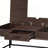 Oak and Black 1-Drawer Writing Desk with USB Port, Perfect for Modern Workspaces and Efficient Organization.
