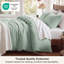 Ensemble de housse de couette à tissage gaufré 100% coton Essential Collection-106246745-109512985