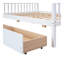 Full Size Wooden House Bed With Drawers, White-315579398-315579399
