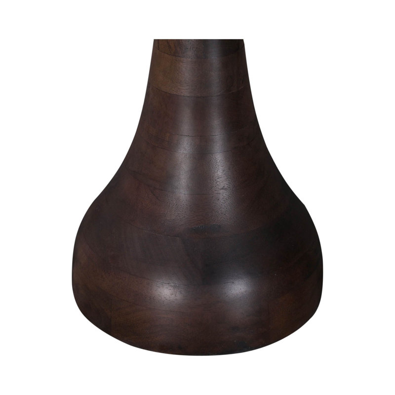 Polina End Table, Brown
