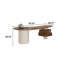 Bureau de direction et table basse 78,74 po-130219346