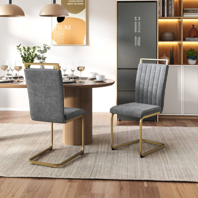 Modern Velvet Dining Chairs Set of 2