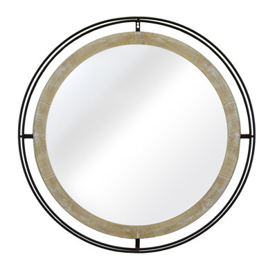 Miroir en bois 32,1 po