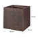 Blumfeldt Solid Grow Rust - Grande Jardinière Balcon Fibrociment Look Rouille 40x41x40cm, Intérieur/Extérieur, Résistante UV Gel Choc