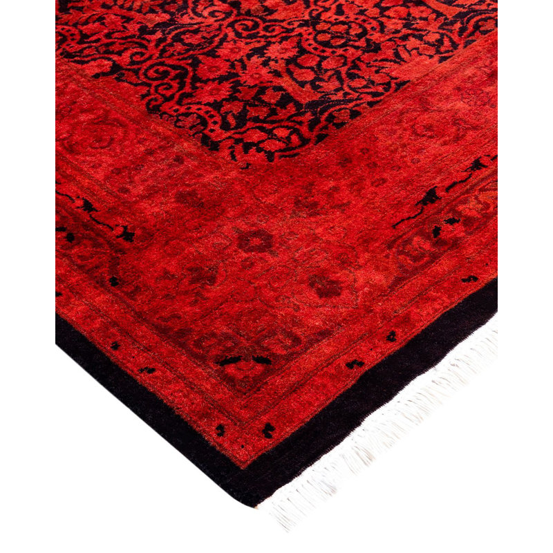 Overyed One-of-a-Kind Runner 3' X 9' Hand Knotted Area Rug