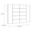 Debarr 4 Door Manufactured Wood Wardrobe-114011905-59390037
