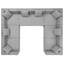 Canapé modulaire rembourré 8 pièces Saybrook-460027811