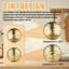 Vertical Sauna Thermometer - Thermometer and Hygrometer Gauge 2 in 1