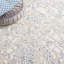 Tapis oriental en laine indienne touffeté à la main à motif de pochette MSR Trace Martha Stewart-71530216