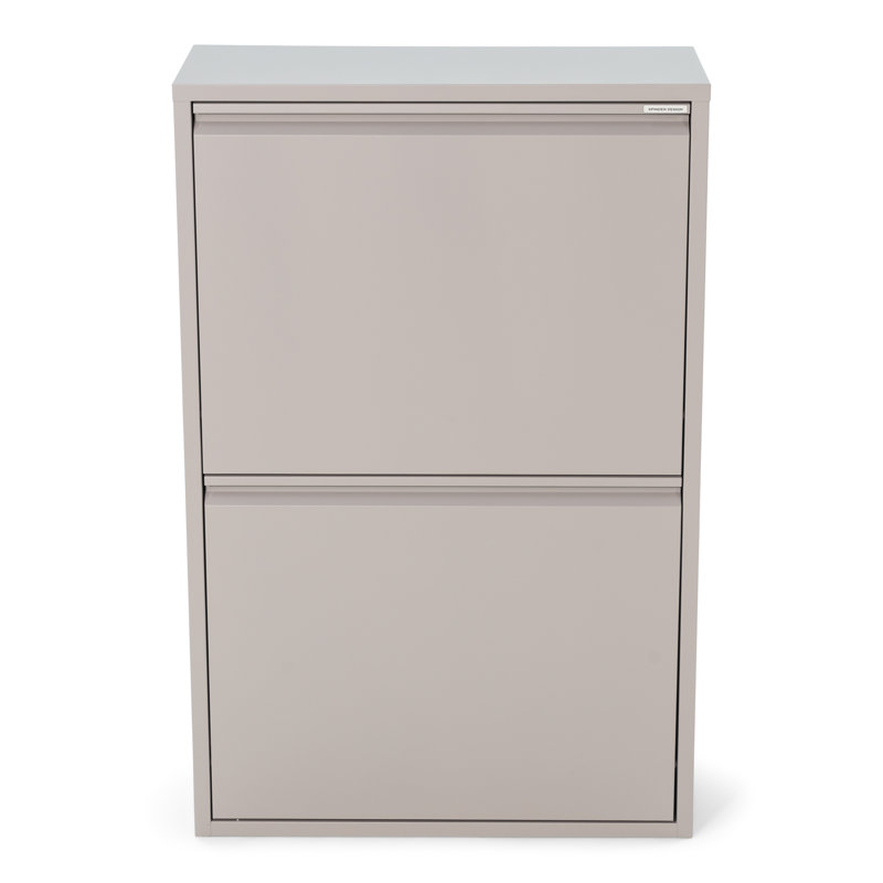 GIGI Steel Handle Recycling Bin - 18.5L