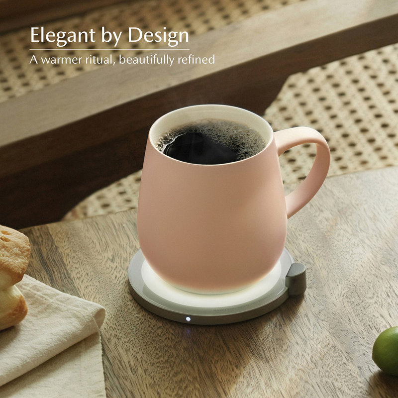 Ui Self-Heating Mug Set - Rosy Apricot, Pink