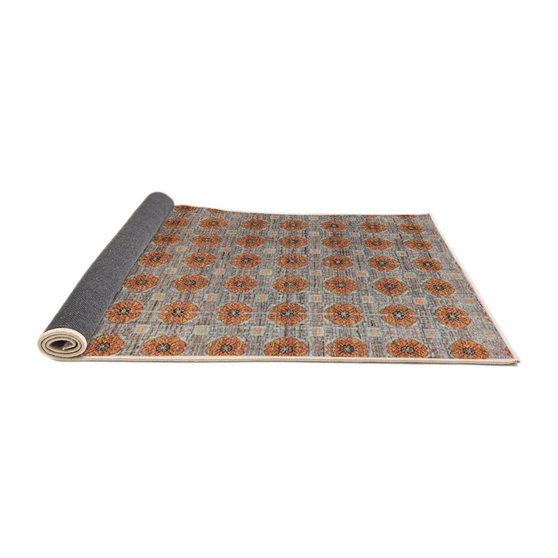 Abstract Indoor Rug, Round 6'