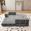 Cloud Boneless Couch Futon Sofa Bed, 5-In-1 Convertible Sofa Bed Pull Out Couch Sleeper Sofa Compressed Loveseat-2074095797