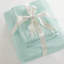 Ensemble de draps en polyester turquoise-122817830
