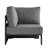 Powder Coated Aluminum Outdoor Lounge Chair with Cushions-95616649