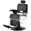 Fauteuil de coiffeur hydraulique robuste, fauteuil de salon inclinable