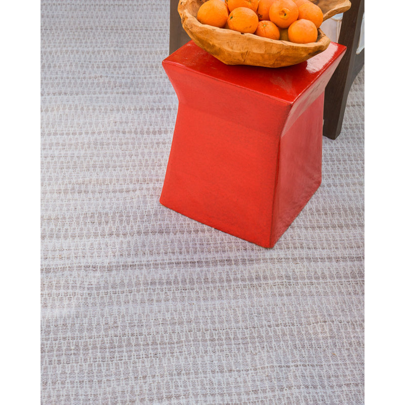 Florence Geometric Area Rug in Gray, Rectangle 6' x 9'