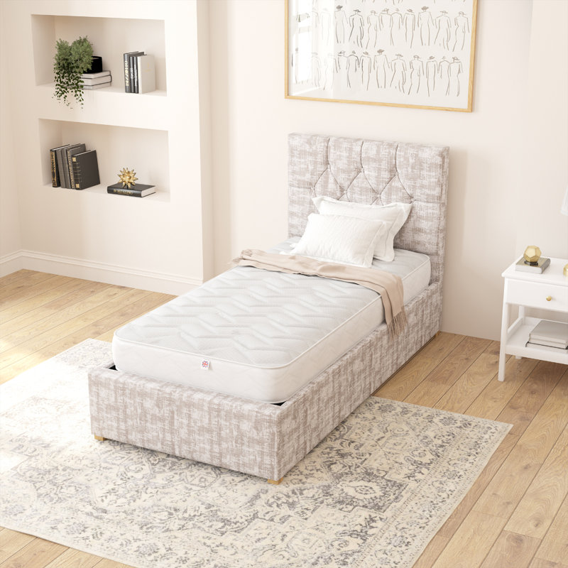 Lockhaven White Noise Open Coil Mattress, Single (3')