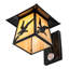 1 - Light Armed Sconce