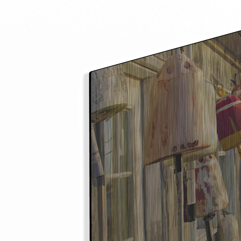 «Hut On Badgers Island II» par Emily Kalina, H 16 po x l 24 po