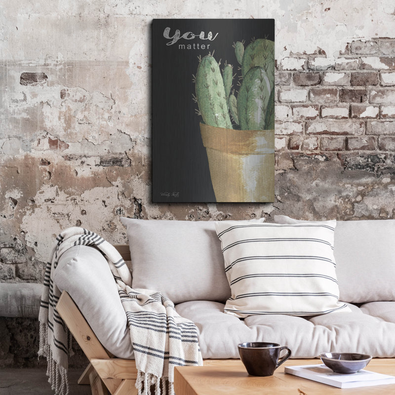 «You Matter Cactus» par Cindy Jacobs, H 36 po x l 24 po