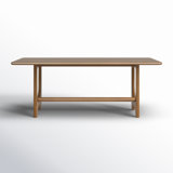 Dawna 78" Solid Wood Trestle Dining Table