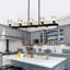 Lustre suspendu en cristal Felix à hauteur réglable