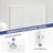 Frosted Glass Sliding Closet Doors With Installation Hardware Kit-100350979