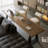Walnut Rectangular Solid Wood Writing desk-577660583