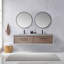 Ensemble de meuble-lavabo double 72 "avec miroir-2022260377-2022260376