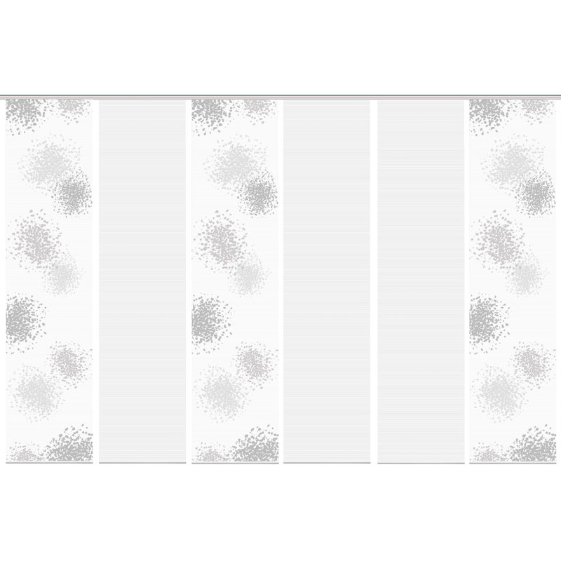 Pelayo Semi Sheer Curtain Panel Pair, Grey