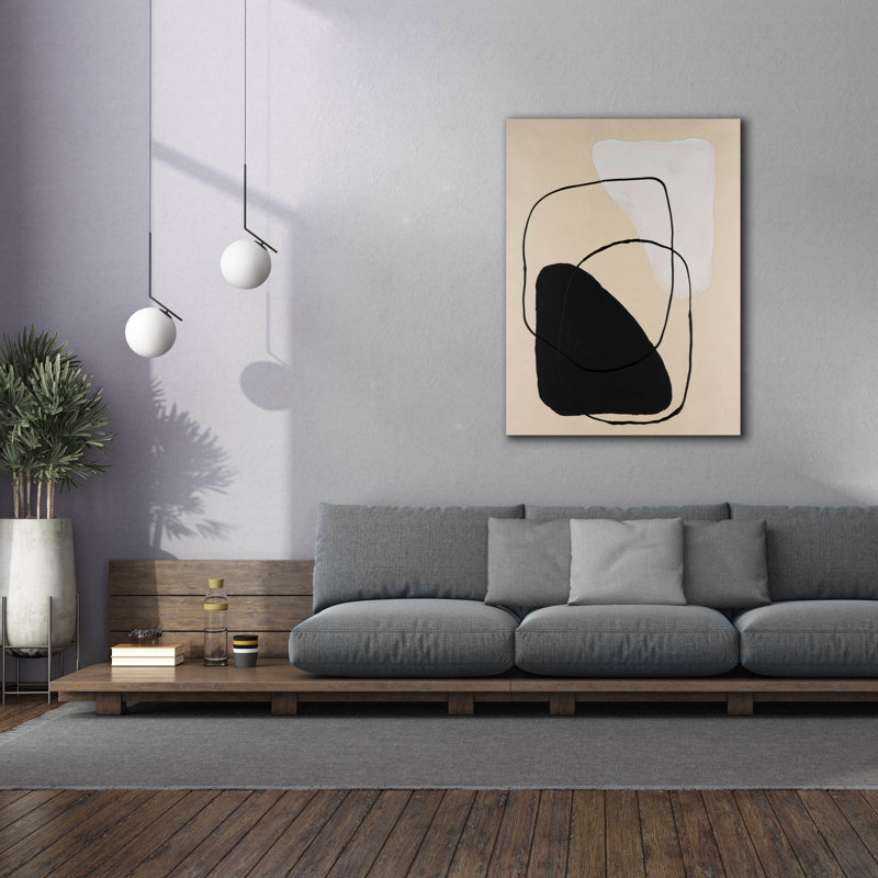 Ivy Bronx «Avant Mod II» par Vanna Lam, art mural sur toile, H 54 po x l 40 po x P 1,5 po