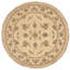 High-Quality Hand-Knotted Ivory Area Rug
