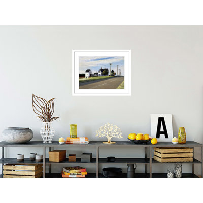 «Route 6 Eastham» par Edward Hopper, impression giclée sur cadre