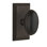 Homestead Single Dummy Door Knob with Studio Plate